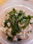 mushroom kale soup